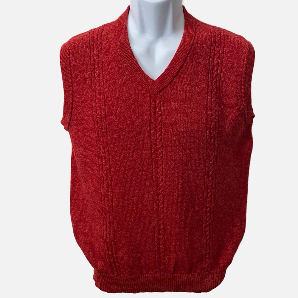 Foreign Label, V-Neck Sweater Vest,